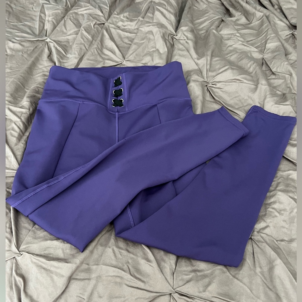 Pop fit Skyscraper Leggins - Indigo Life color - Size XL